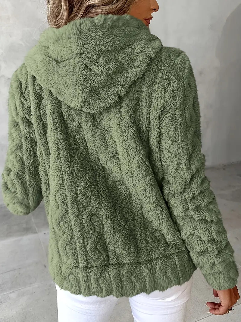Sophie – Long Sleeve Hoodie With Zipper
