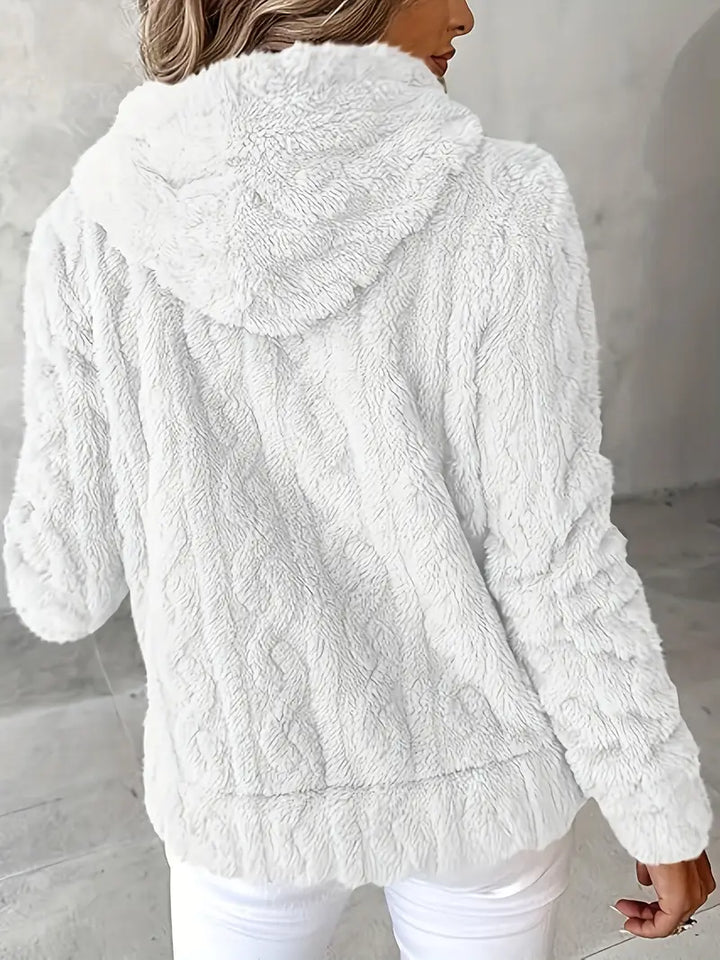 Sophie – Long Sleeve Hoodie With Zipper