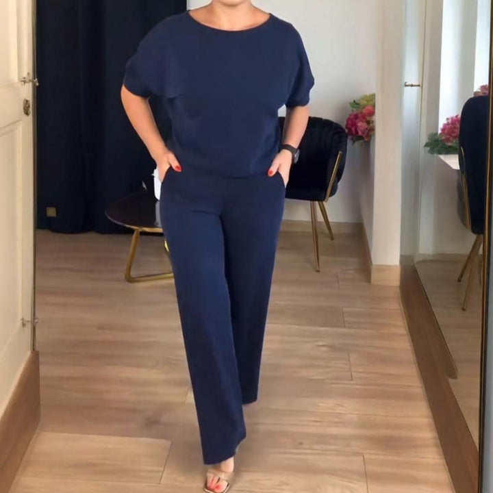 Clarissa – Elegant 3 Piece Set with Long Cardigan